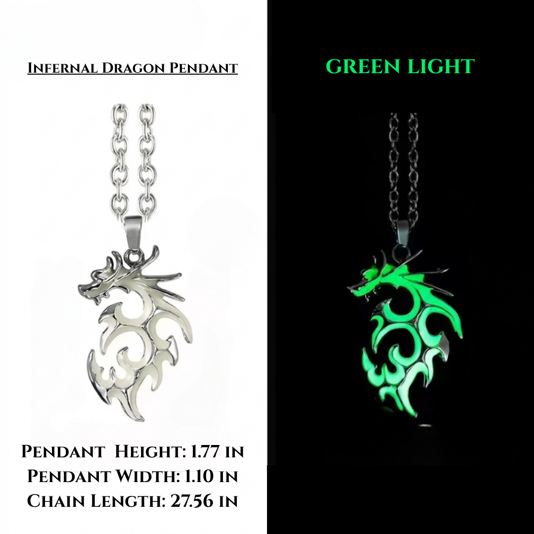 Dragon Soul Pendant Glowing