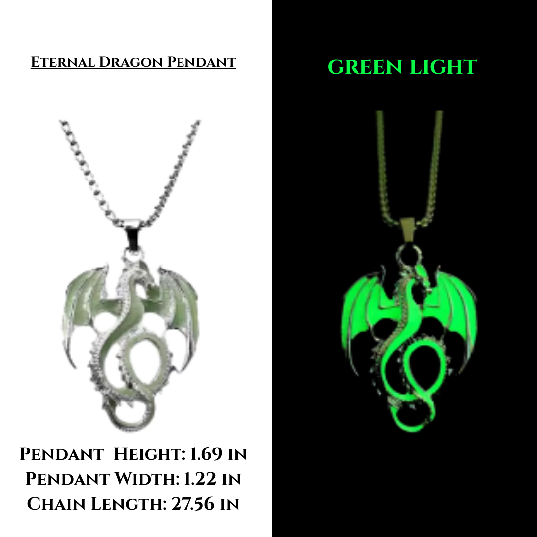 Dragon Soul Pendant Glowing