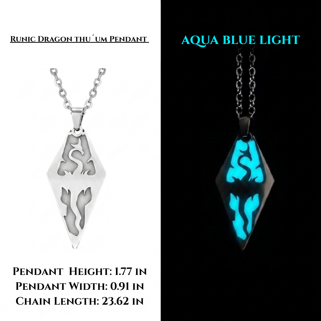 Dragon Soul Pendant Glowing